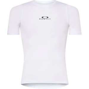 Oakley Мъжка фланелка с къс ръкав за колоездене Oakley Endurance Base Layer S/S Cycling jersey - White (056-3978-0212)