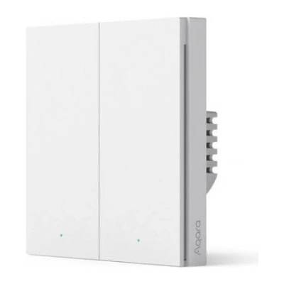 Aqara Smart Wall Switch H1 EU (No Neutral) - Двоен смарт ключ
