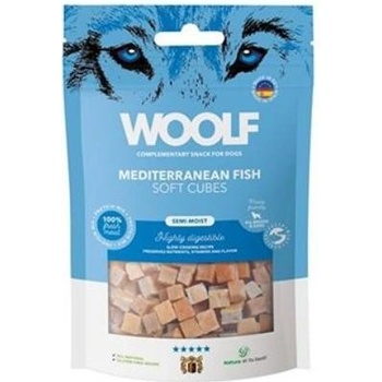 WOOLF pochoutka Soft Cubes Mediteranean Fish 100 g