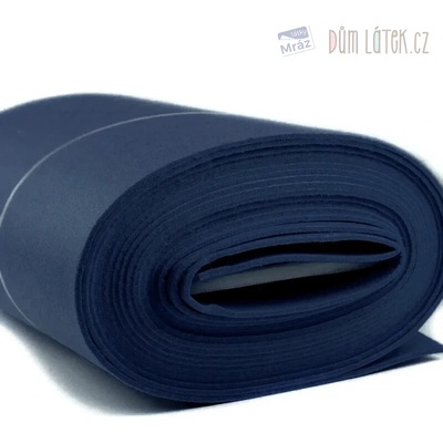 Filc tmavo modrý, šírka 45 cm