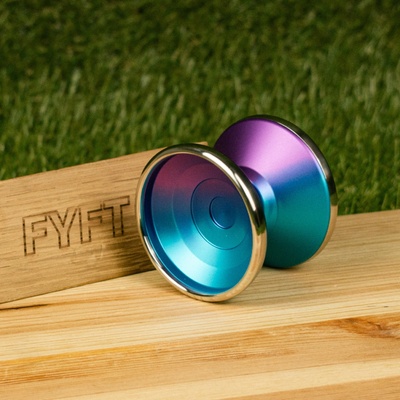 YoYoFactory BiMetal Modro-fialová + stříbrná