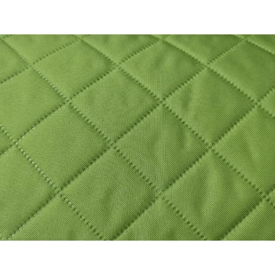 Zateplená kočárkovina kiwi-zelená