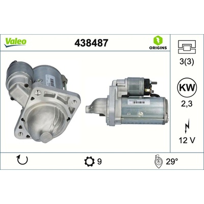 Startér VALEO 438487