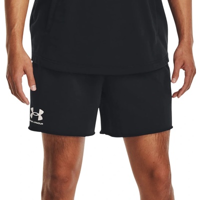 Under Armour UA Rival Terry 6in Short-BLK 1382427-001 Čierna