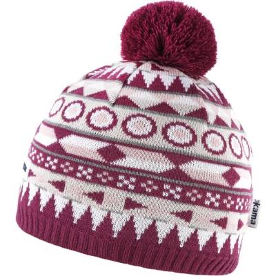 Kama Dětská pletená Merino čepice B99 144 purpurová