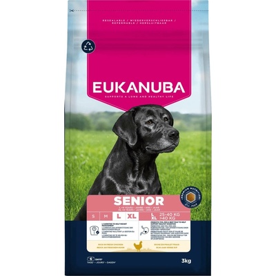 Eukanuba Senior Large kuře 3 kg