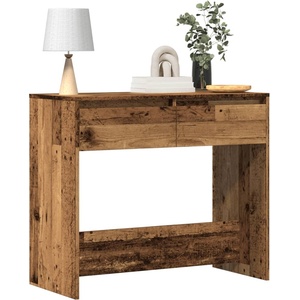 vidaXL Конзолна маса, старо дърво, 89x41x76, 5 см, инженерно дърво (856774)