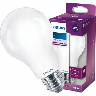 Philips 8718699764593 LED žárovka 1x17,5W E27 2452lm 4000K studená bílá, matná bílá, EyeComfort