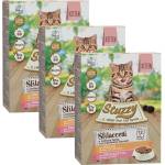 Stuzzy Cat Shreds MULTIPACK Kitten накъсани пилешки и свински меса 3 x (12 x 85 г)