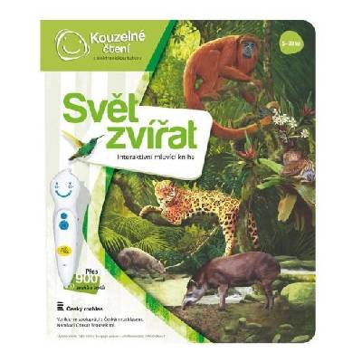 ALBI Interaktivní mluvící kniha Kouzelné čtení Svět zvířat Interaktivní hračky