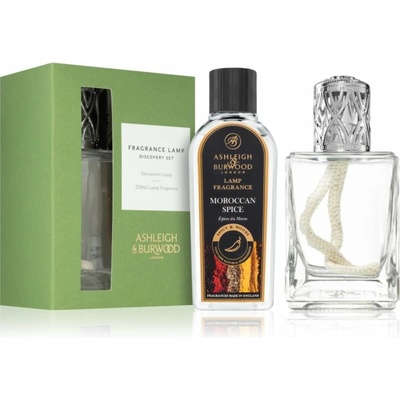 Ashleigh & Burwood London Clear Clear katalytická lampa 1 ks + Moroccan Spice náplň do katalytickej lampy 250 ml
