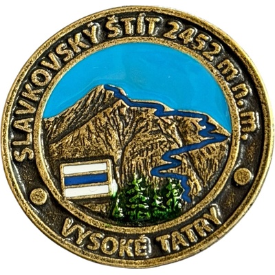 Vysoké Tatry Odznak Slavkovský štít - Handmade