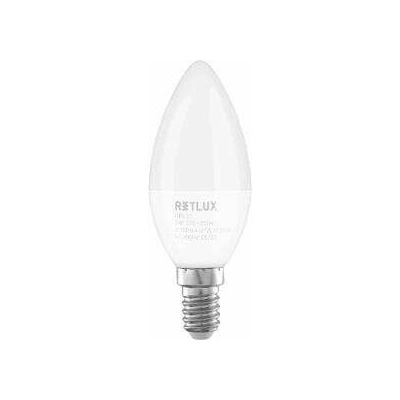 Retlux REL 35 LED žiarovka na sviečku 5W 430lm 3000K Teplá biela 4 ks / balenie