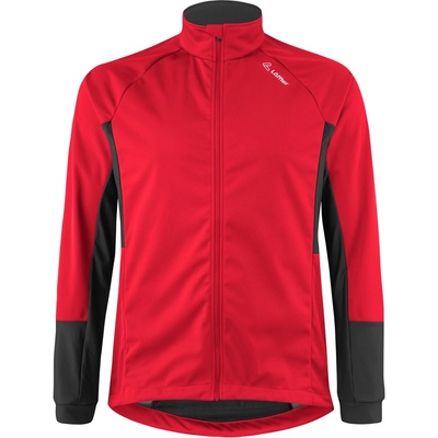 Löffler Мъжко ветрозащитно яке за колоездене Löffler Bike Jacket Beta Airblocc Light Cycling jacket - Red - размер 56 (EU) (051-1419-0216)