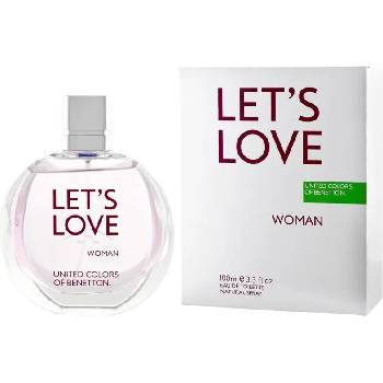 Benetton Let's Love Woman EDT 100 ml
