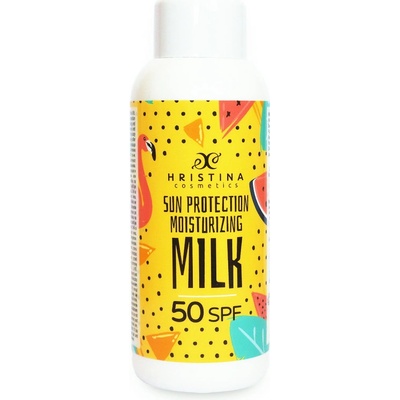 Hristina přírodní hydratační mléko na opalování SPF50 150 ml