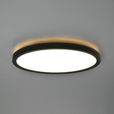 LED Плафон 18W, кръг, черeн, 4000К - VIDEX (VL-DL3R-184B)