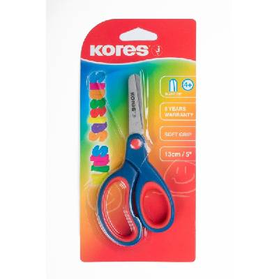 Kores Dětské nůžky, soft úchop 130 mm