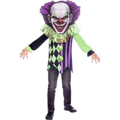 Amscan Детски карнавален костюм Amscan - Страшен клоун, 10-12 години (194099008952)