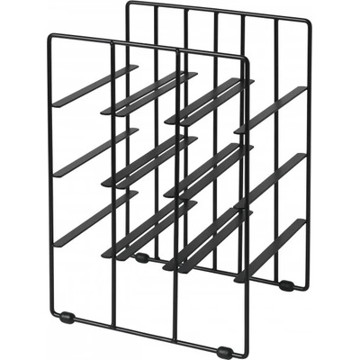 Blomus Стойка за вино за кухненски плот PILARE, за 9 бутилки, черна, Blomus (BM65777)