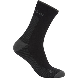 Icebreaker Мъжки туристически чорапи Icebreaker Merino Hike+ Ultralight Quarter Walking socks - Black / Obsidian - размер 47-49 (EU) (201-9231-0114)