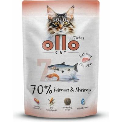 OLLO Cat No. 7 Salmon and shrimp 85 g
