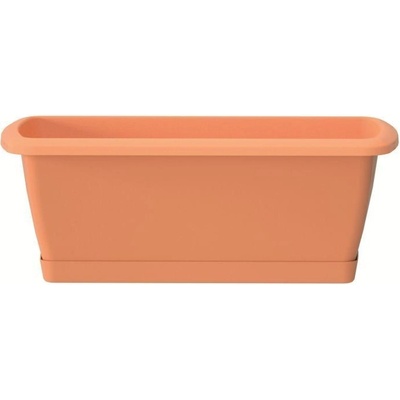Prosperplast Kvetináč s miskou RESPON terakota, 49 cm