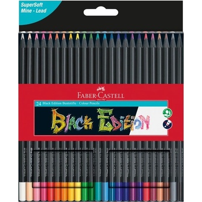 Faber Castell FC-116424 Black Edition v kufríku 24 ks