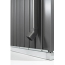 Biohort Panorama Sada odkvapových zvodov 4 x 4 x 190 cm tmavosivý