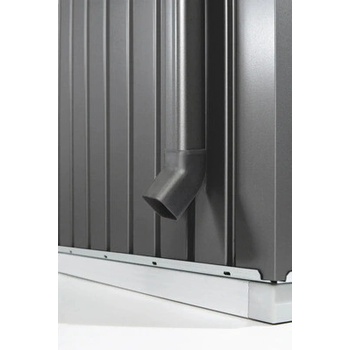 Biohort Panorama Sada odkvapových zvodov 4 x 4 x 190 cm tmavosivý