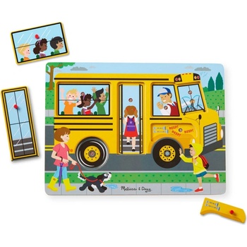 Melissa & Doug 10739 Пъзел автобус със звуци (10739)
