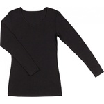 Joha Дамско мериносово термобельо Joha Women's Blouse L/S 85/15 Merino base layer - Black (115-1440-0113)