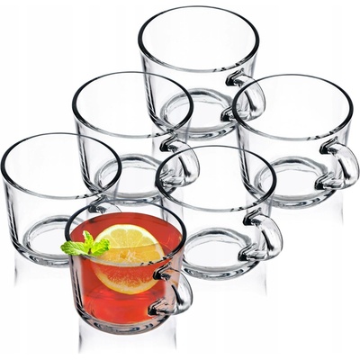 Kadax Sklenice na kávu 6 x 270 ml