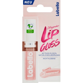 Labello Lip Gloss olej na pery Transparent 5,5 ml