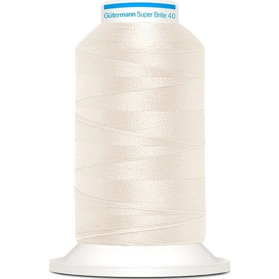 Gutermann Vyšívacia niť Gütermann Super Brite Polyester 40 1000 m - 9095