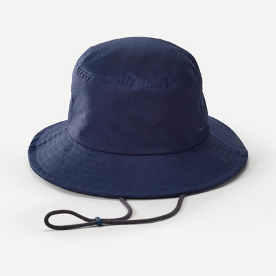 Forclaz trekingový klobúk Travel 100 s ochranou proti UV modrý