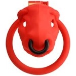 Master Series Bull System Клетка за целомъдрие Red XL (P26304)
