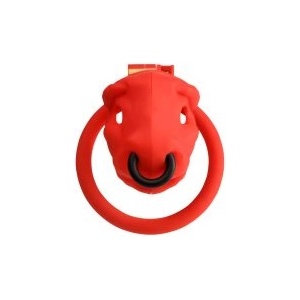 Master Series Bull System Клетка за целомъдрие Red XL (P26304)