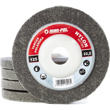 Mar Pol Kotouč leštící z netkané textilie 125 x 22,2 mm M07986
