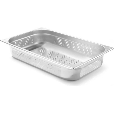 Nádoba GN 1/1 perforovaná, HENDI, Kitchen Line, GN 1/1, 5L, (H)40mm Hloubka: 10 cm