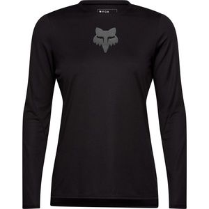 FOX Racing Дамска фланелка с дълъг ръкав за колоездене Fox racing Women's Ranger L/S Jersey Fox Head Cycling jersey - Black (156-2578-0112)