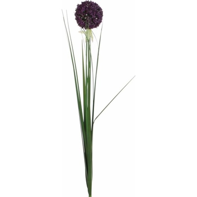 Umělá rostlina Allium, 80 cm, fialová 913968