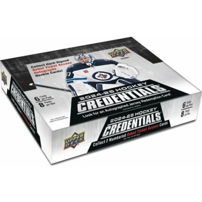 Upper Deck 2024-2025 NHL Credentials Hockey Hobby Box