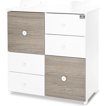 Lorelli Classic ШКАФ ЦВЯТ БЯЛО/КАФЕ-2box (10170140042p)