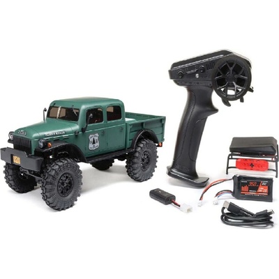 Axial SCX24 Dodge Power Wagon 1940 1:24 4WD zelený