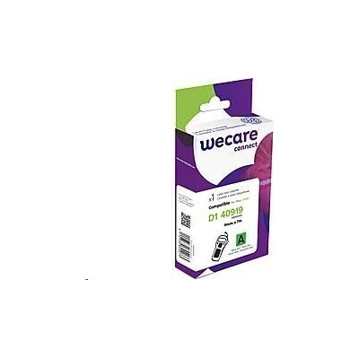 WECARE ARMOR páska kompatibilná s DYMO S0720740, Black/Green, 9mm*7m K80044W4