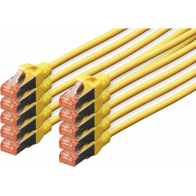 Digitus DK-1644-020-Y-10 Cat6 S/FTP (S-STP), 2m, žlutý
