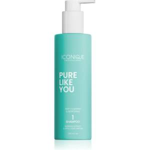 Iconique PURE LIKE YOU Deep Cleansing & Refreshing Shampoo дълбоко почистващ шампоан за мазна кожа на скалпа 250ml