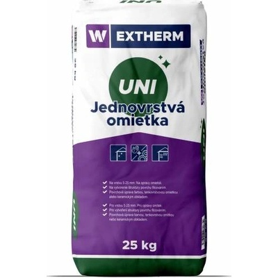 EXTHERM MO UNI Jednovrstvová omietka, 25 kg