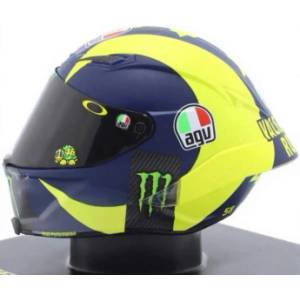  Модели на автомобили и мотоциклети модел на каска 1: 5 MotoGP Valentino Rossi season 2019 - 1: 5 (TRS8896-4059)